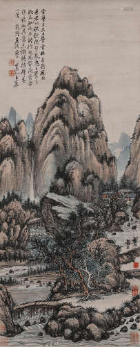 王宸 (1720-1797) 山水