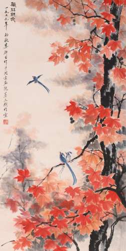娄师白 (1918-2010) 花鸟