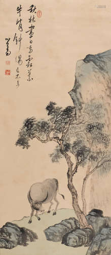 溥儒 (1896-1963) 牡牛图