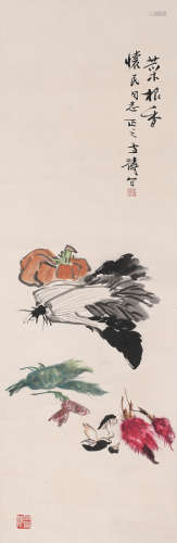 王雪涛 (1903-1983) 茶根香