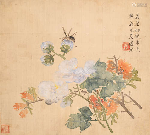 居巢 (1811-1889) 花卉草虫