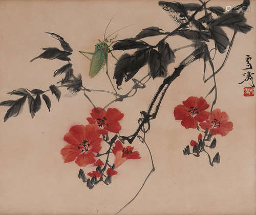 王雪涛 (1903-1983) 花卉草虫