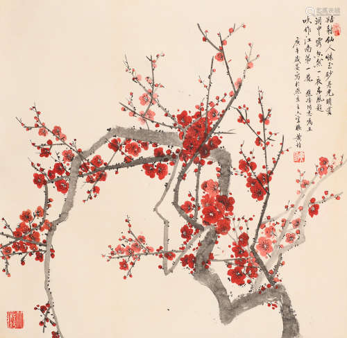 黄均 (1775-1850) 红梅
