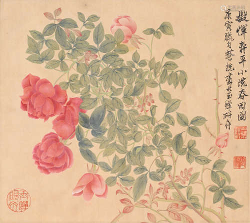 蔡铣 (1897-1960) 花卉
