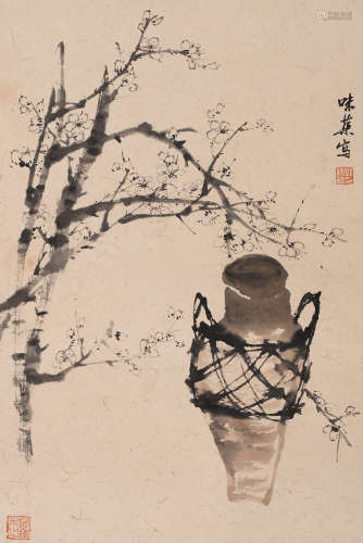 郭味蕖 （1908-1971） 梅酒图