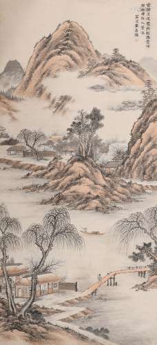 李嘉福 (1829-1894) 柳溪深处