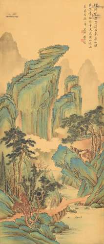 林纾 (1852-1924) 溪山踏青