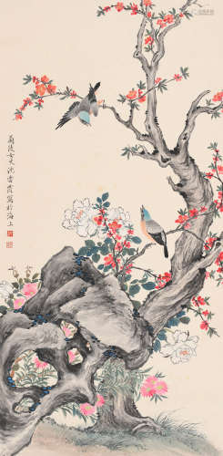 沈云霞 (1908-1990) 花鸟