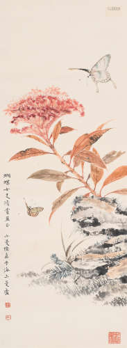 陆小曼 (1903-1965) 花蝶图