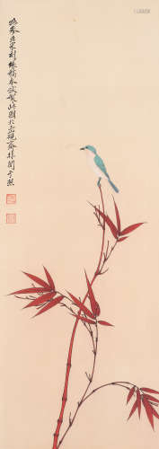 于非闇 (1889-1959) 竹雀图