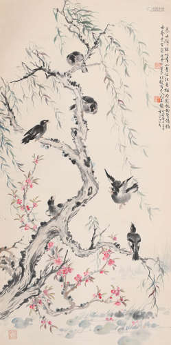 丁宝书 (1866-1937) 花鸟