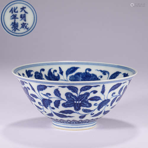明代成化青花碗