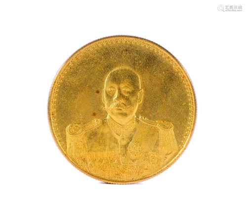 A GOLD COIN