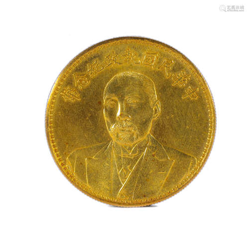 A GOLD COIN