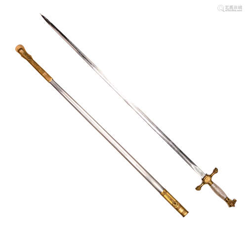 A SWORD WITH SHEATH