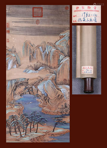 QIU YING, ATTRIBUTED TO, LANDSCAPE