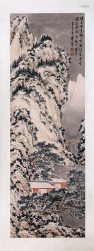 PU RU, ATTRIBUTED TO, LIVING QUIETLY IN THE SNOW MOUNTAIN