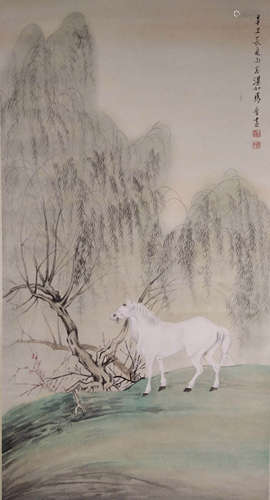 骏马，馬晉