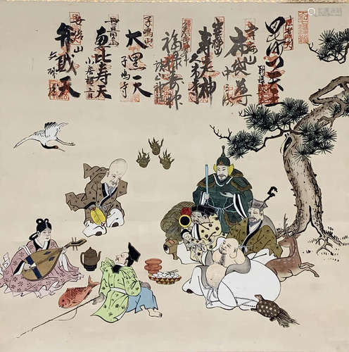日本人物画