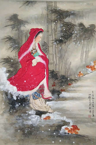 仕女图，吳光宇
