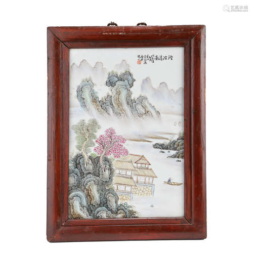 瓷板画