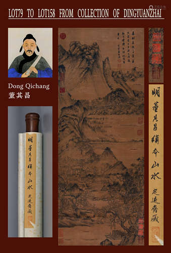 DONG QICHANG, ATTRIBUTED TO, A MOUNTAIN XI FISHING