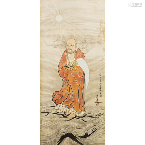 ANONYMOUS, A CHINESE PAINTING OF DAMO