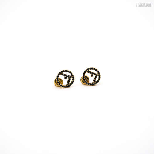 A PAIR OF FENDI EARRINGS