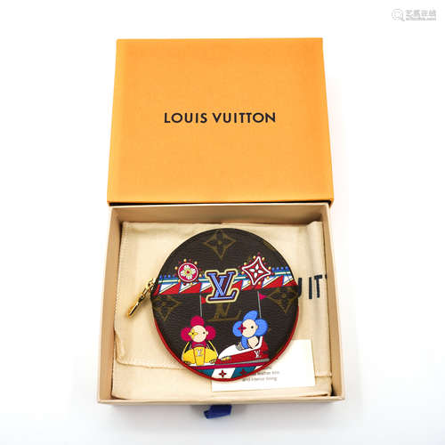 A LOUIS VUITTON LIMITED EDTION CHRISTMAS CHANGE PURSE