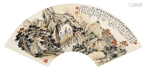 陈半丁(1876-1970) 仙山诗意图 