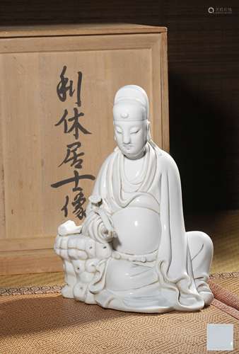 A DEHUA FIGURE OF WENCHANG,MING DYNASTY