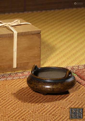 A BRONZE CENSER，XUANDE MARK,QING DYNASTY