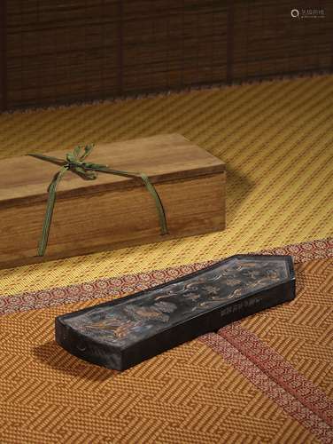 AN INK-CAKES WANG JINSHENG MARK,QING DYNASTY