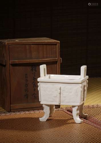 A DEHUA CENSER,QING DYNASTY