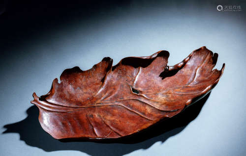 江戶時期 癭木茶盤