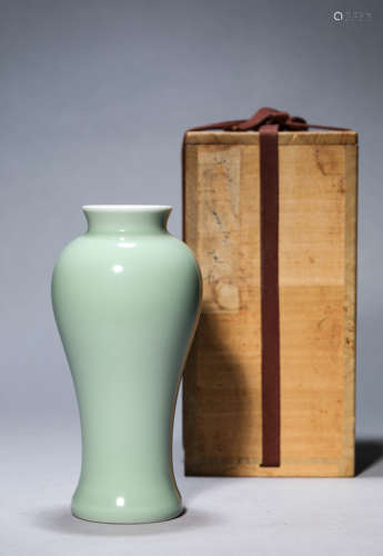 A Celadon-Glazed Vase