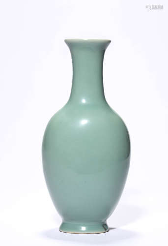 A Celadon-Glazed Vase