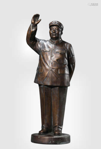 A Bronze Figure Of Giant