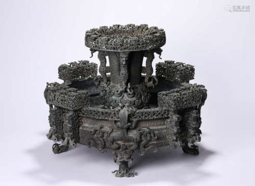 A Bronze Wine Warmer