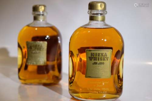 80年代 Nikka ALL MALT纯麦威士忌（共2支）2支750ml