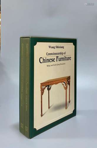 1990年 英文原版 Connoiseurship of Chinese Furniture明-清初古...