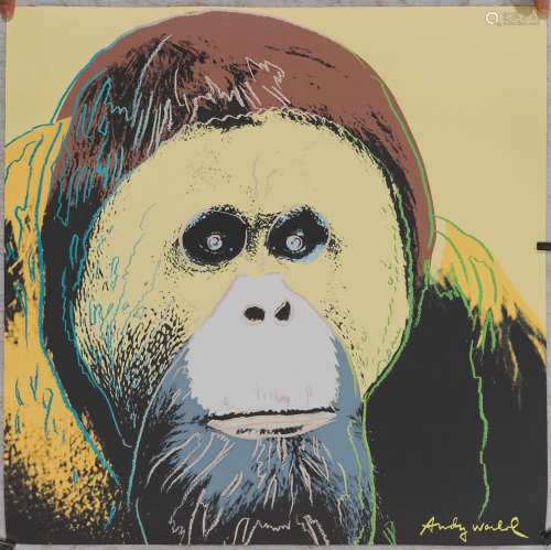 Andy Warhol 安迪·沃霍尔 安迪沃霍尔 卡耐基美术馆限定版号｜猩猩