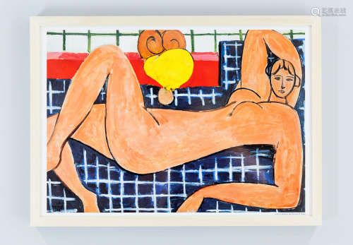 Henri Matisse 亨利·马蒂斯 Henri Matisse 亨利·马蒂斯｜Pink Nud...