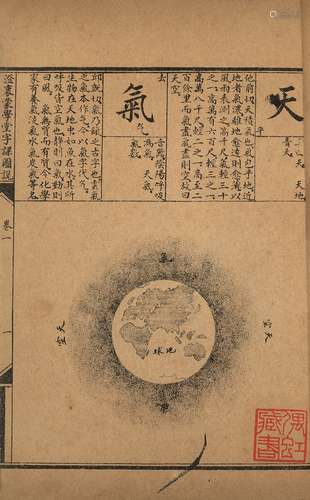 〔清〕刘树屏 编 清光绪三十二年(1906)影印本 澄衷蒙学堂字课图说 ...