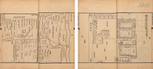 〔清〕許佐廷 輯 清光绪八年（1882）刊本 重建清江丰济仓图案 线装 1...