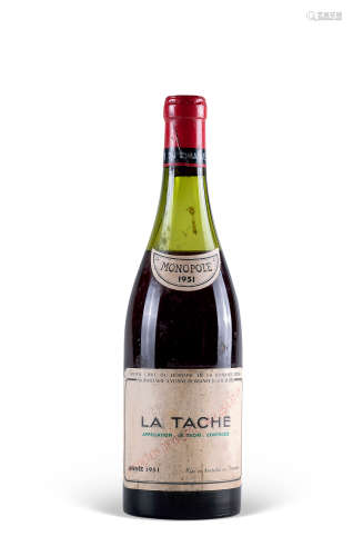 1951年拉塔希酒750毫升 LA TACHE 1951