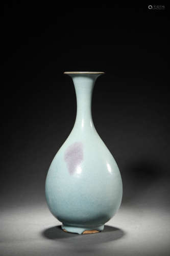 A JUN WARE BOTTLE VASE