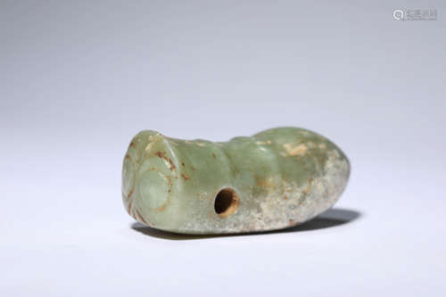 A Jade Cicada Ornament