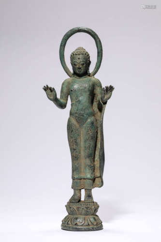 A Bronze Amitabha Statue