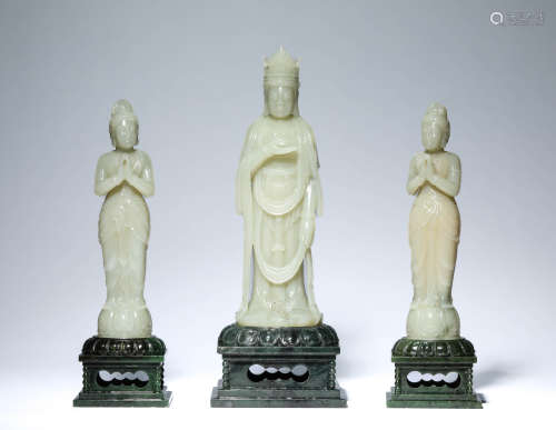 A Set of Jade Buddhas